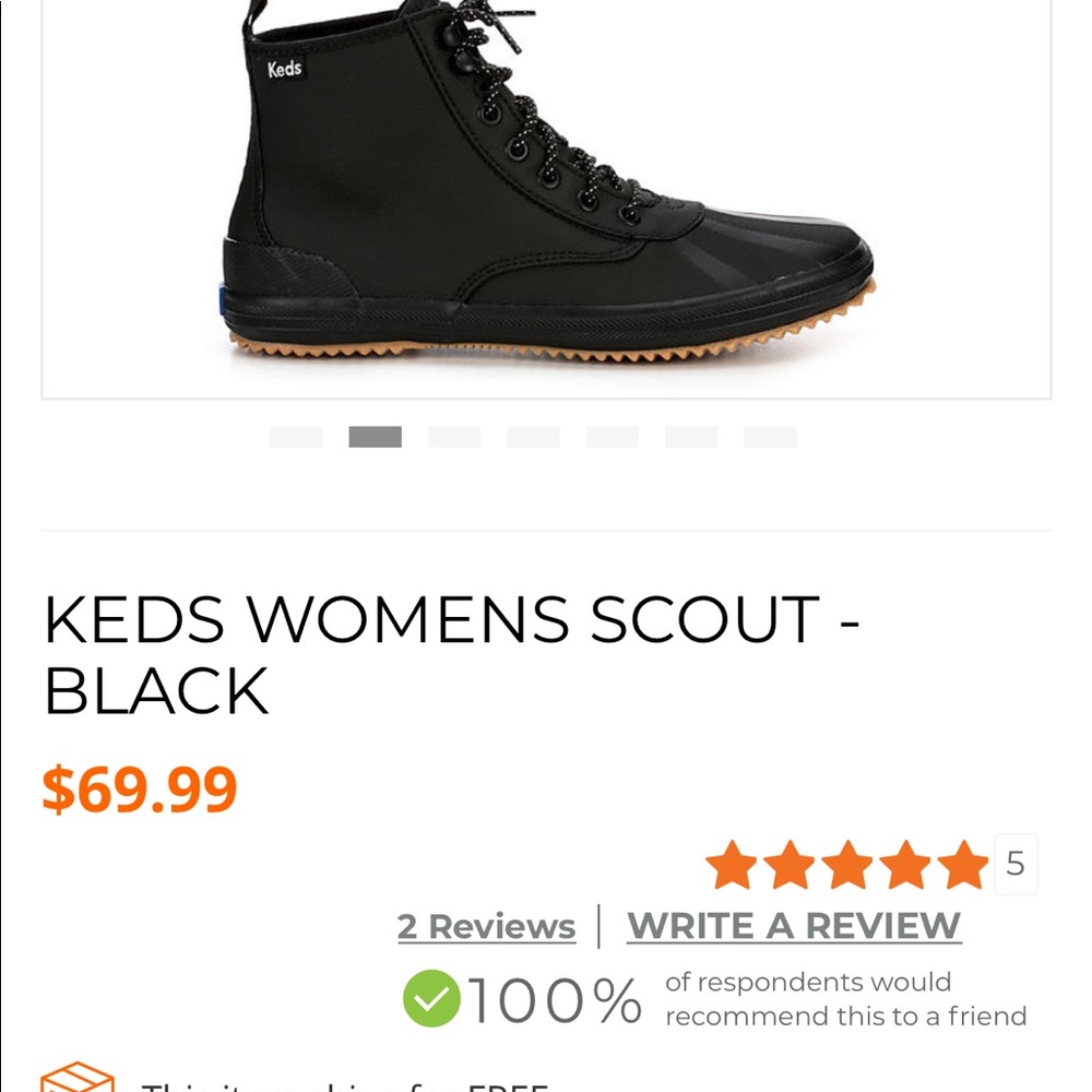 Keds scout splash twill boots